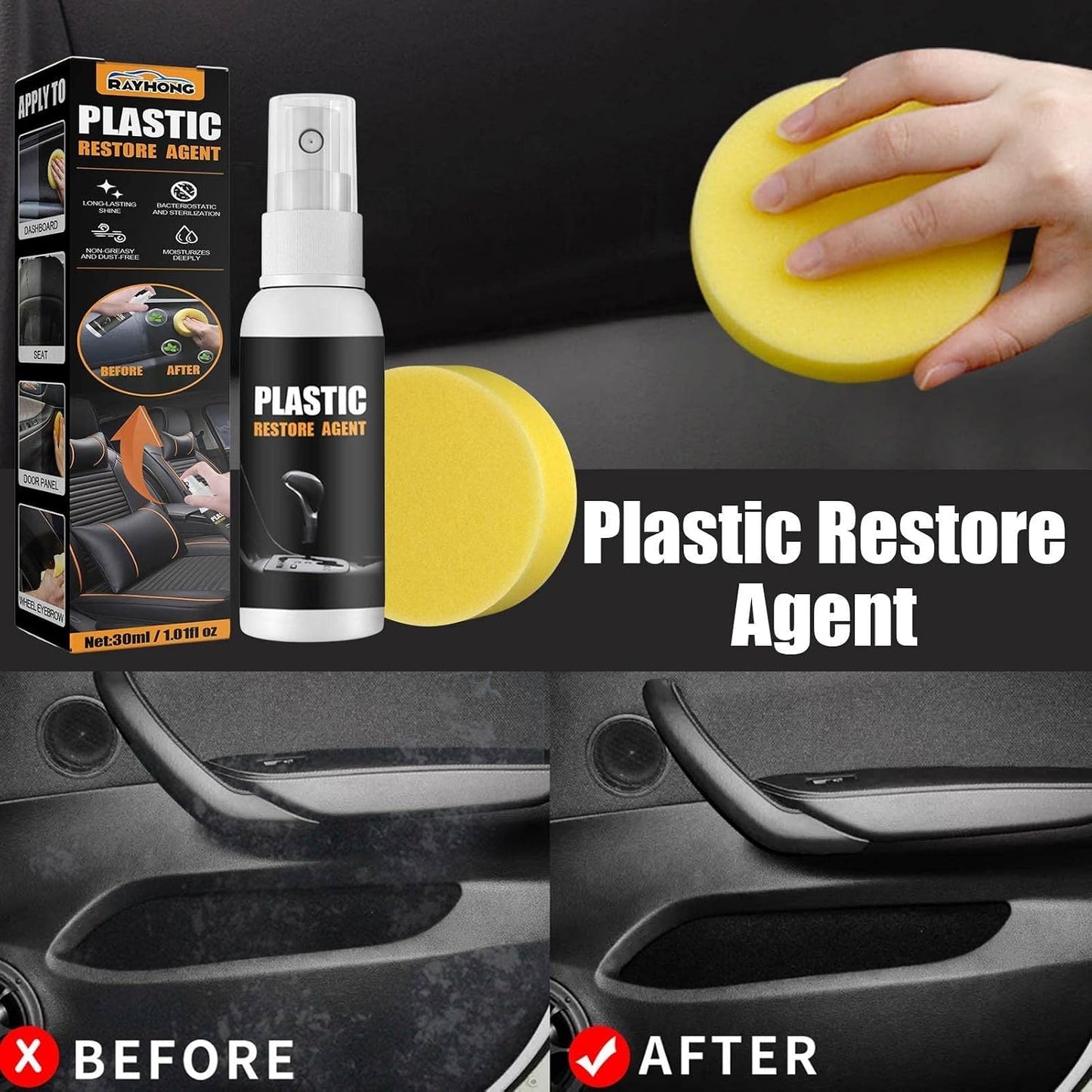 Restaurador de plásticos y molduras para Coche - additional image 3