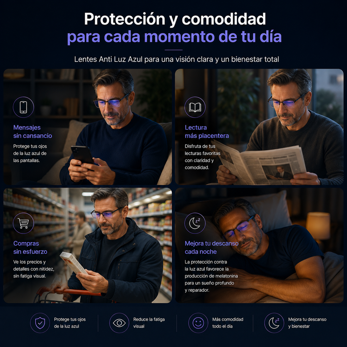 Gafas MultiFocales AutoGRADUABLES