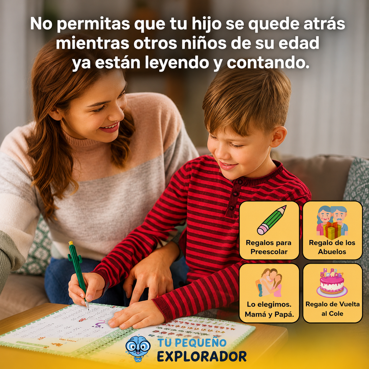 Letras Mágicas™ - Cuaderno Mágico de Escritura Reutilizable