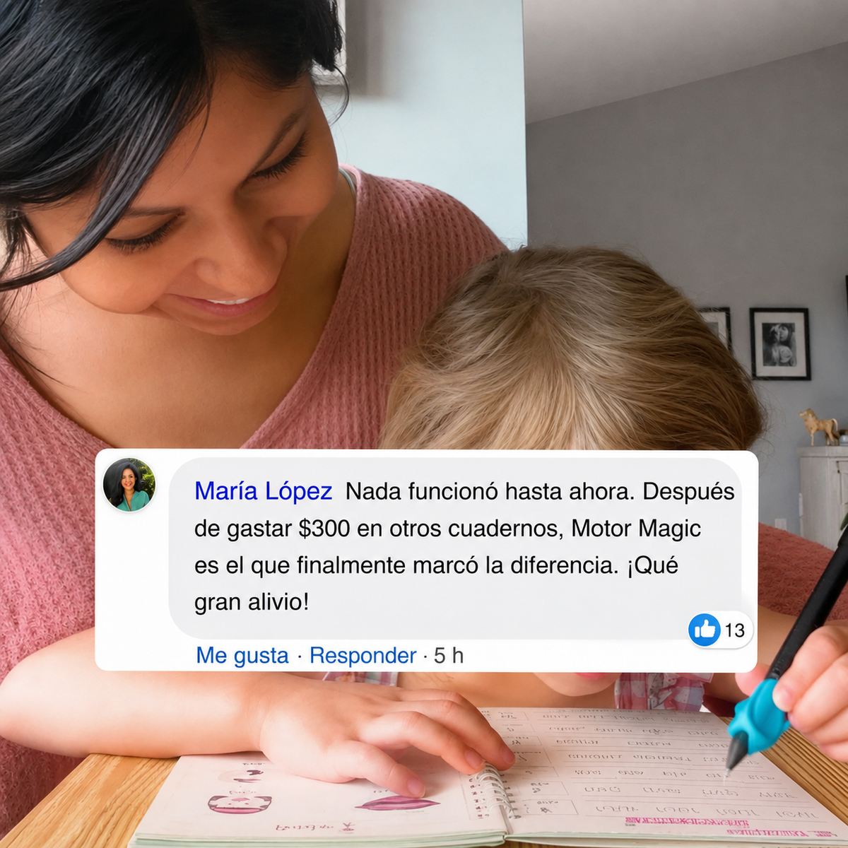 Letras Mágicas™ - Cuaderno Mágico de Escritura Reutilizable