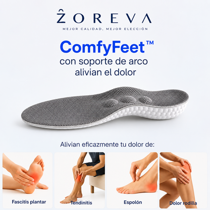 Plantillas ComfyFeet™️ - Disfruta de días sin dolor, sin tratamientos caros ni visitas al médico