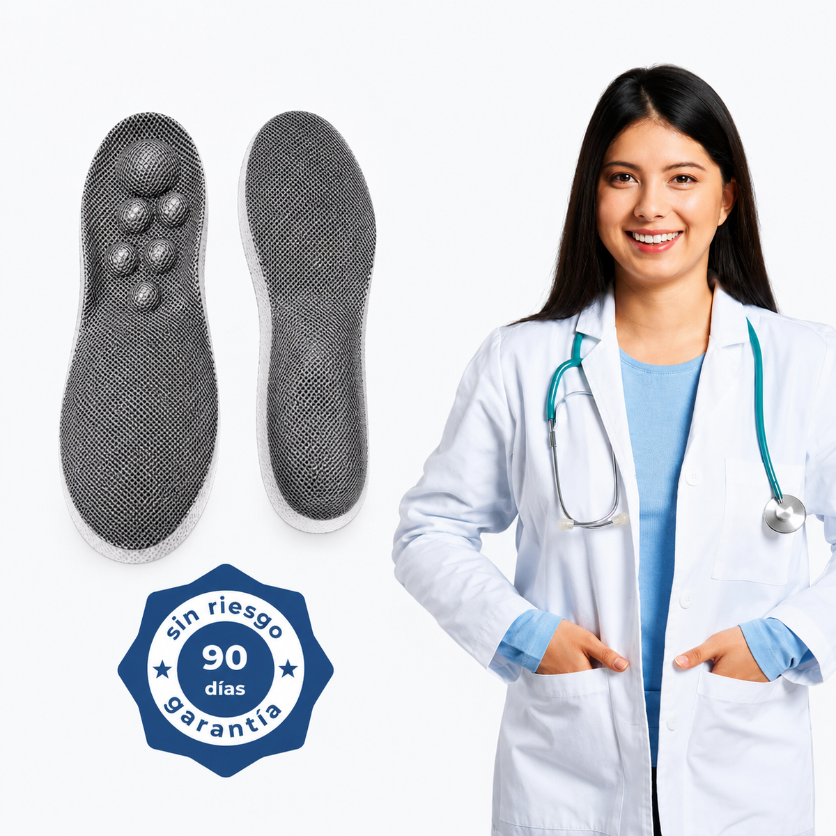 Plantillas ComfyFeet™️ - Disfruta de días sin dolor, sin tratamientos caros ni visitas al médico