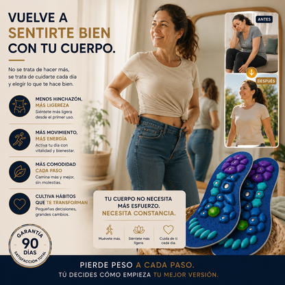 Plantillas Magnéticas VITAPASS™ | PIERDE PESO A CADA PASO