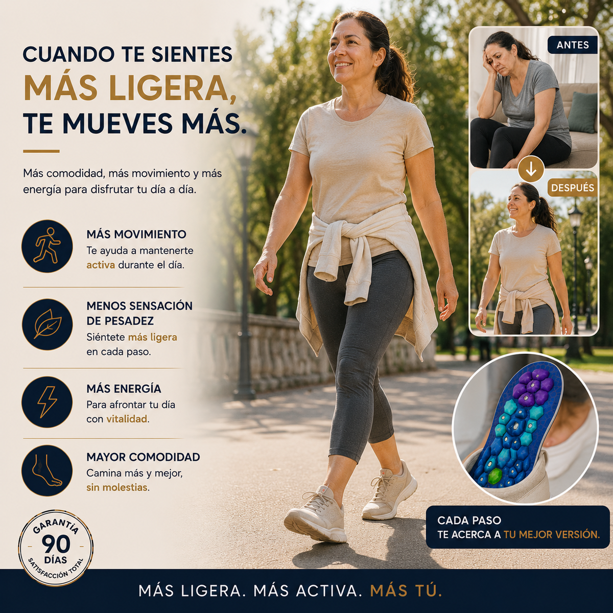 Plantillas Magnéticas VITAPASS™ | PIERDE PESO A CADA PASO