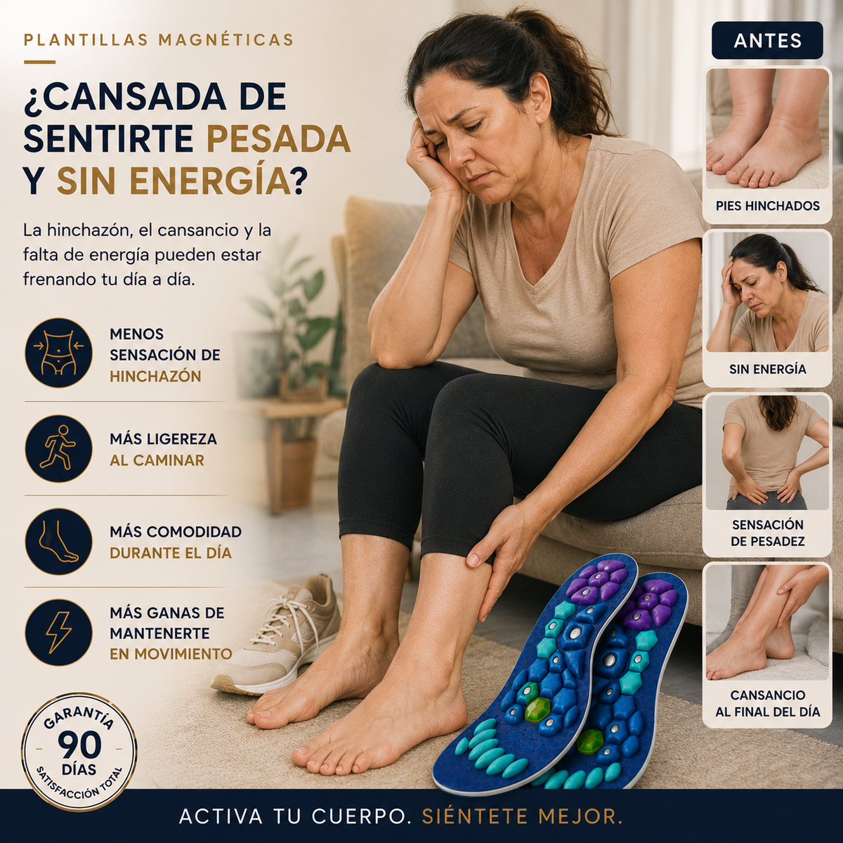 Plantillas Magnéticas VITAPASS™ | PIERDE PESO A CADA PASO
