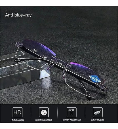 Gafas antirayos azules multifocales autograduable mas funda - additional image 2