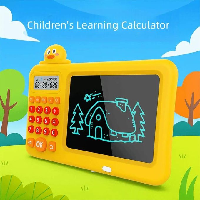 Tableta LCD de escritura Infantil con diseño de patito